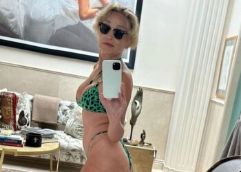 Sharon Stone mahnitëse edhe në moshën 65 vjeçare