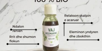 Cosmos oil, mrekullia e flokut me vaj rozmarine 100 % bio organik