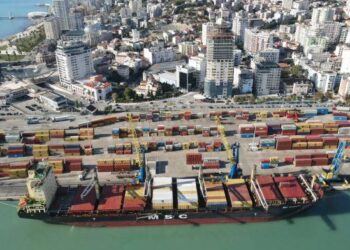 Durrësi porti kryesor i Kosovës, shkëmbimet tregtare mbi 52.7 miliardë lekë në 2023-shin