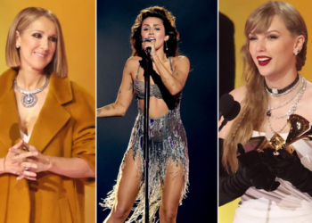 Momentet kyçe të Grammy Awards. Nga dalja e rrallë e Celine Dion, tek historia e Taylor Swift dhe shakaja e Miley Cyrus