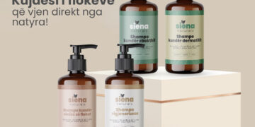 Transformoni gjysmën e bukurisë tuaj me shampot e Siena Naturals
