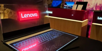 Firma kineze e teknologjisë Lenovo prezanton laptopin me ekran transparent