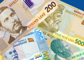 Monedha vendase dobësohet lehtë ndaj euros dhe dollarit gjatë janarit