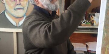 Dedikim për piktorin Ali Oseku nga mbesa e tij