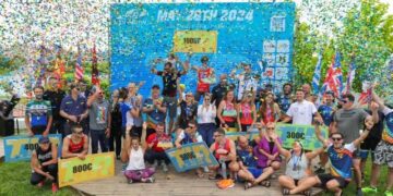 Fituesit e garës ndërkombëtare “Tiranathlon”