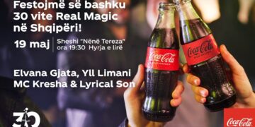 Tre arsye për të bërë gëzuar me Coca-Cola. Tri dekada në Shqipëri.