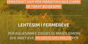 Miratohet VKM për mbrojtjen nga zjarri në tokat bujqësore