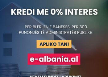 Hapen aplikimet për kredi me 0% interes për punonjësit e administratës publike