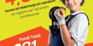 Gonxhja: 4039 bursa për nxënësit e arsimit profesional