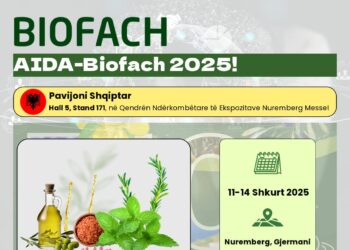 Shqipëria në BIOFACH 2025: Promovimi i produkteve organike shqiptare në një skenë globale