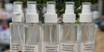 Farmaci Bruna, Spray Natyral dhe Efikas Kundër Pickimit të Mushkonjave për Tërë Familjen