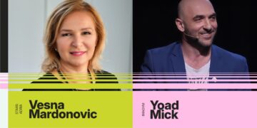 Vesna Mardonović dhe Yoad Mick në AllWeb Digital 2025/ Si imagjinata dhe analitika ndërtojnë bizneset e së ardhmes