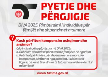 Rimbursimi nga DIVA 2025 për fëmijët: Çfarë duhet të dini