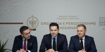 Ministri i Financave prezanton Drejtori i ri të Përgjithshëm të Doganave, z. Besmir Beja
