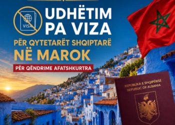 Shqiptarët udhëtojnë pa viza drejt Marokut, vendimi hyn në fuqi sot