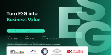 Tirana mirëpret konferencën rajonale “Turn ESG into Business Value” më 6 tetor