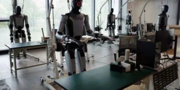 Robotët humanoidë po hyjnë në industri, por shitjet globale mbeten ende të kufizuara